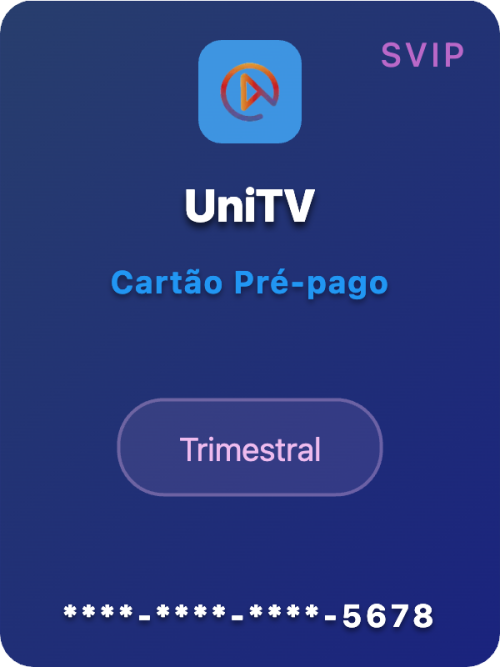 UNITV RECARGA TRIMESTRAL